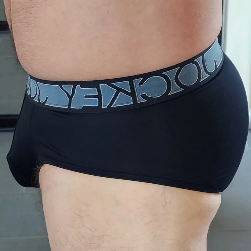 Jockey Black Briefs with Logo Waistband - Picture 5 of 5